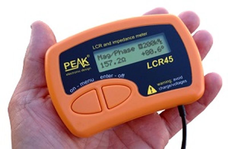 LCR45 Passiv komponent impedans tester 