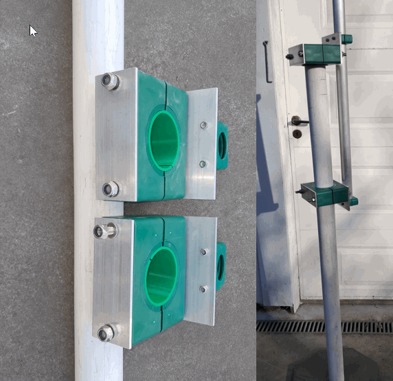 Hovedbilde Monteringskit for vertikal antenner type 2.